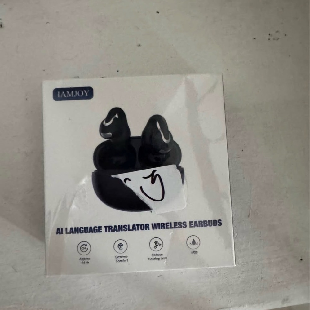 Black Wireless Earbuds
